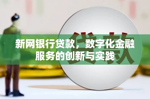 泾河新网银行贷款，数字化金融服务的创新与实践
