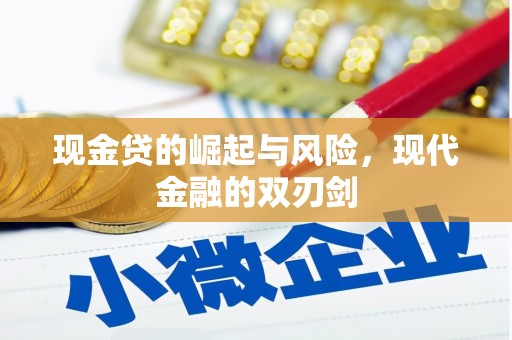 泾河现金贷的崛起与风险，现代金融的双刃剑