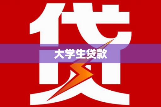 泾河大学生贷款