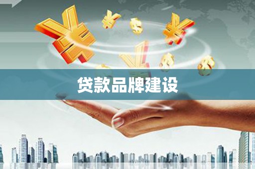 泾河贷款品牌建设