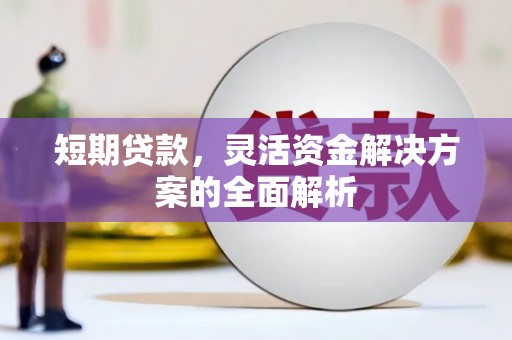 泾河短期贷款，灵活资金解决方案的全面解析