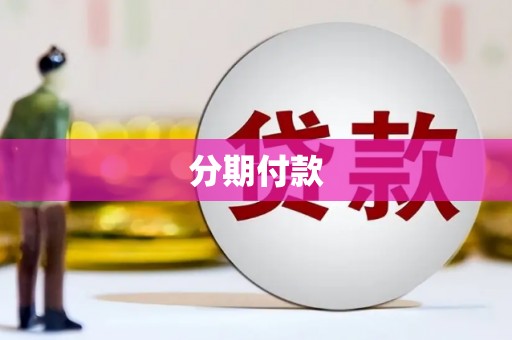泾河分期付款