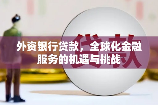 泾河外资银行贷款，全球化金融服务的机遇与挑战