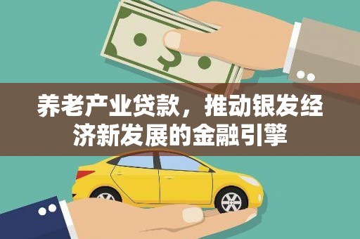泾河养老产业贷款，推动银发经济新发展的金融引擎