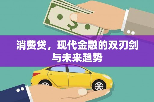 泾河消费贷，现代金融的双刃剑与未来趋势