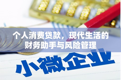 泾河个人消费贷款，现代生活的财务助手与风险管理