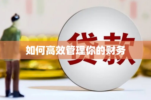 泾河如何高效管理你的财务